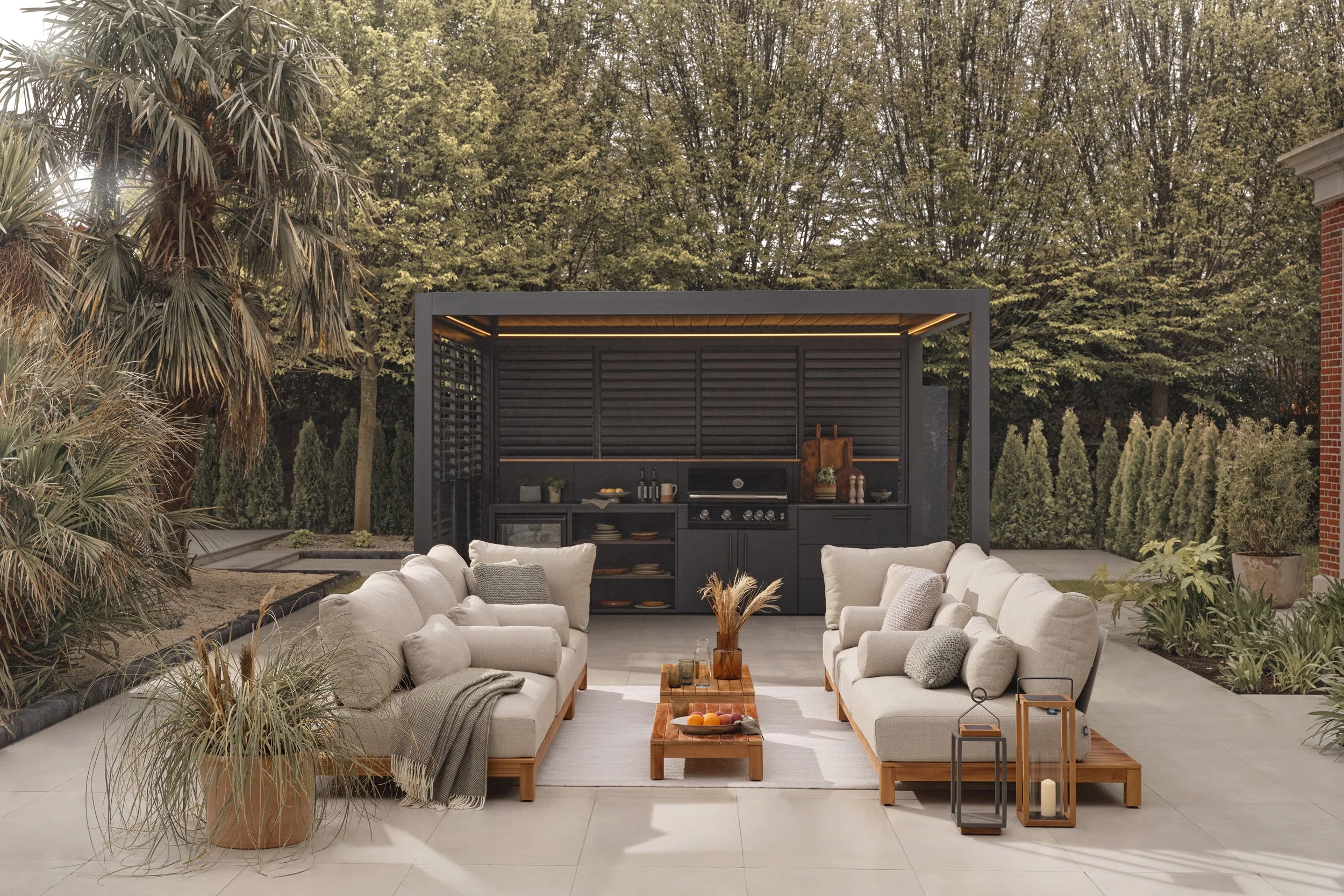The Blenheim Modular Outdoor Kitchen Single Wall S004 - Image 4