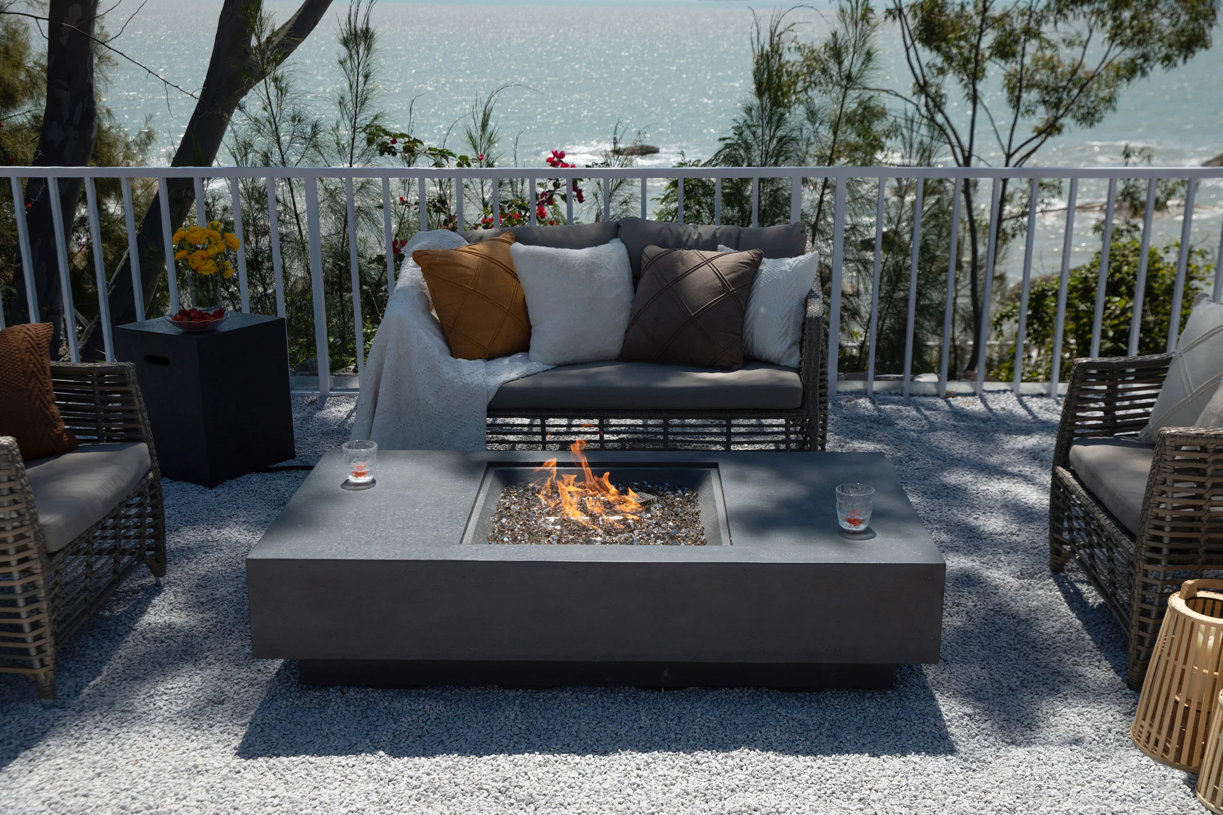 Cannes Fire Table