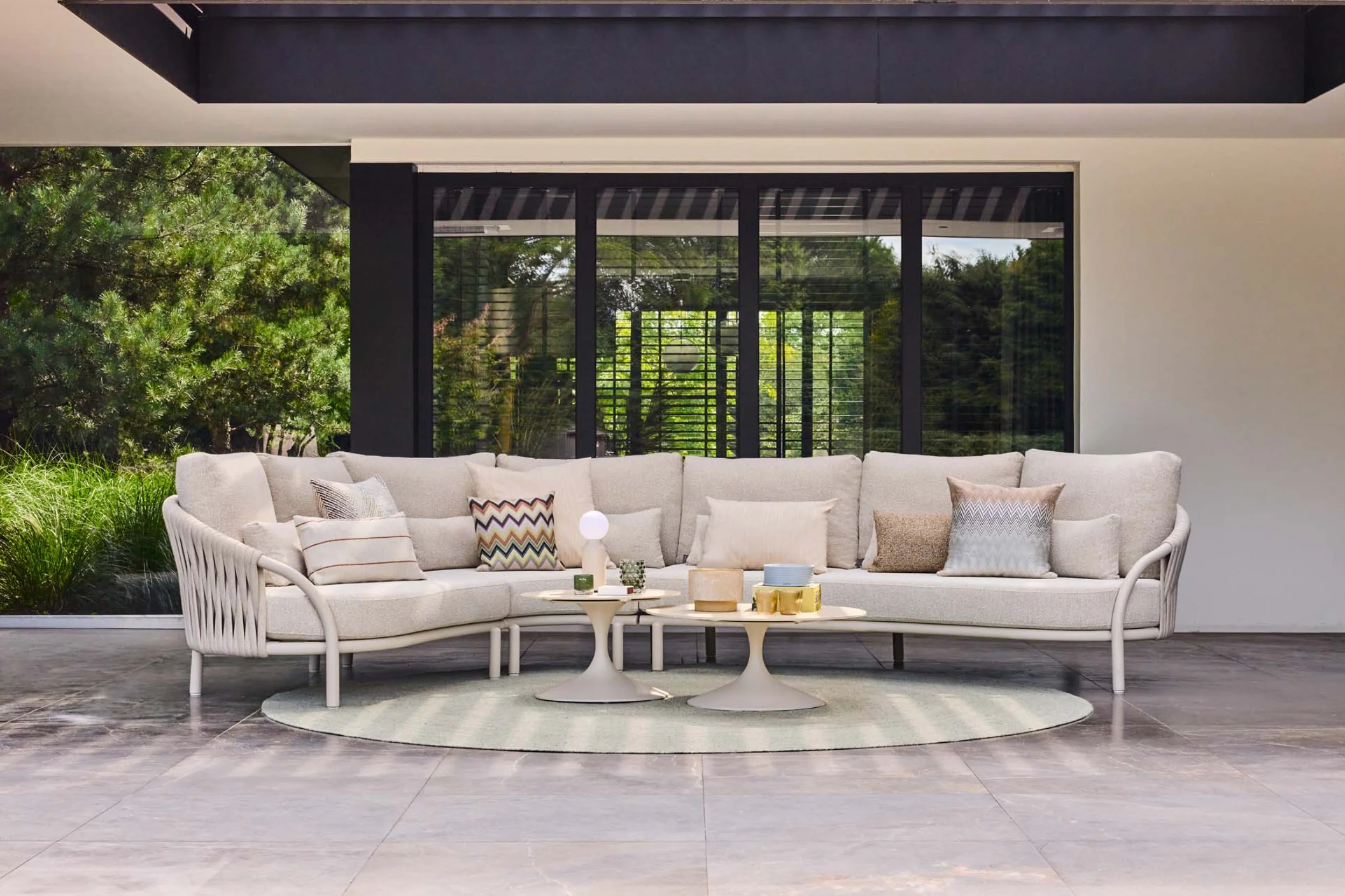 Fiave Lounge Collection - Camel Sand (Medium Left)