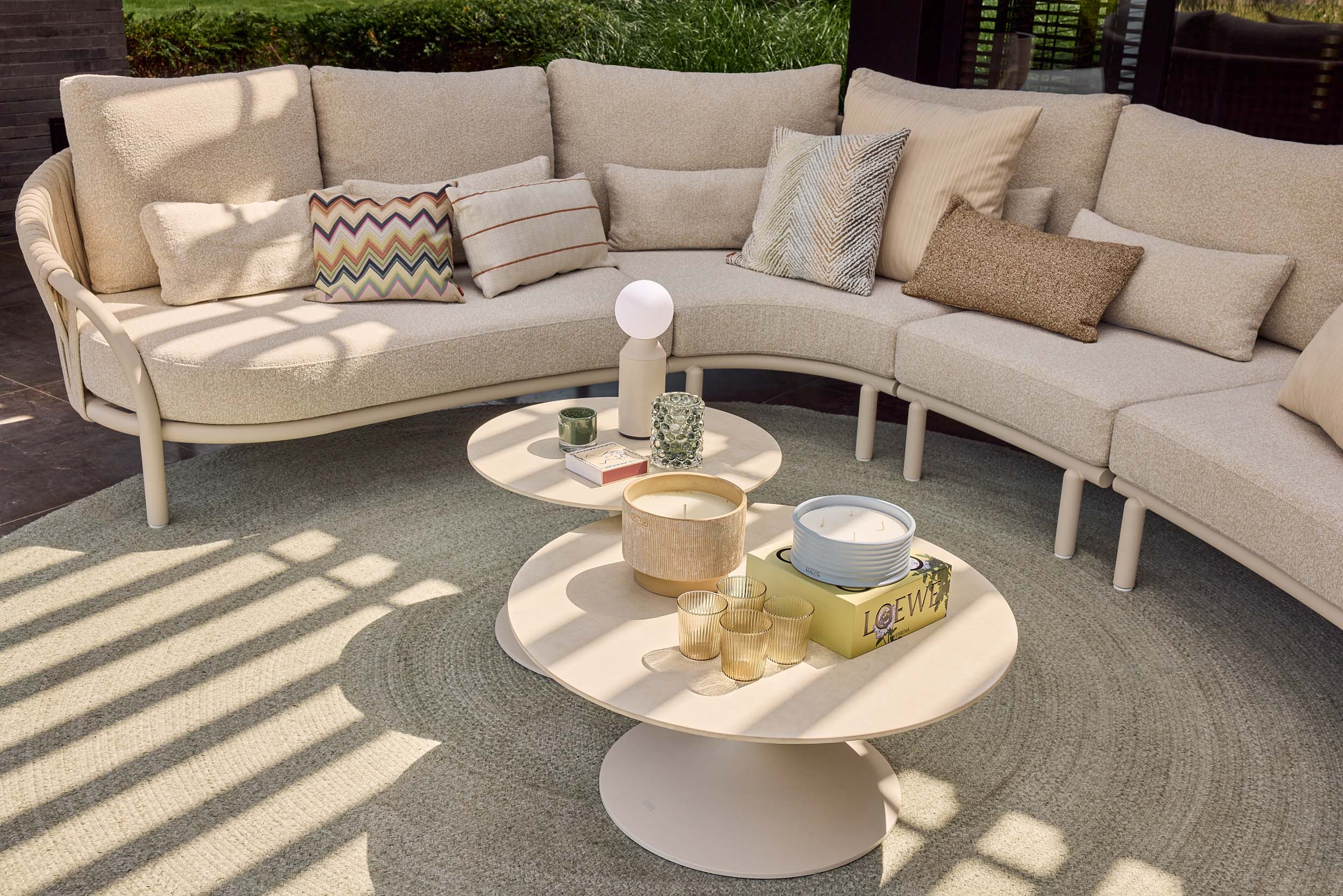 Fiave Lounge Collection - Camel Sand (Medium Left) - Image 2