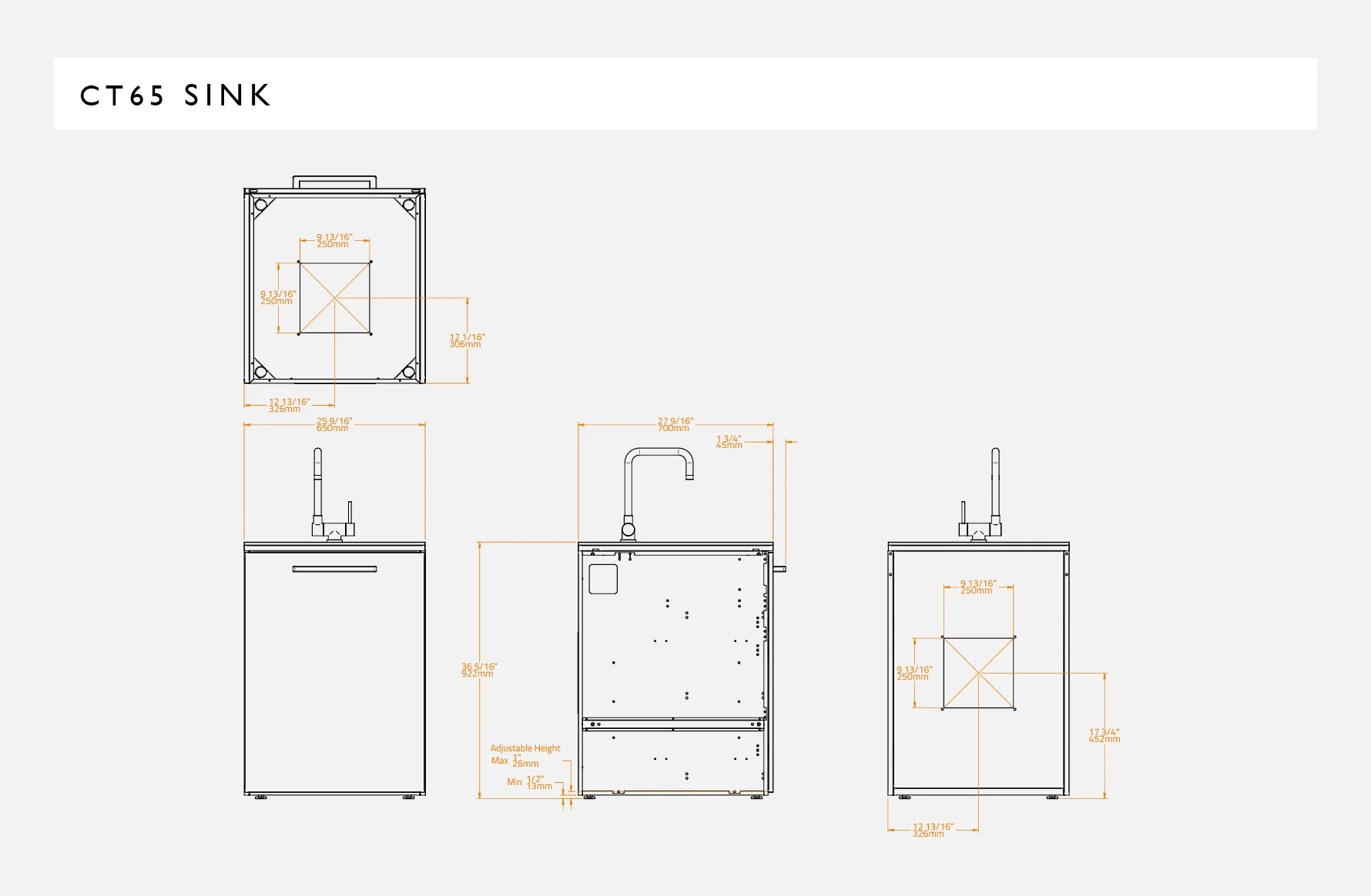 Sink unit - Nero - Image 3